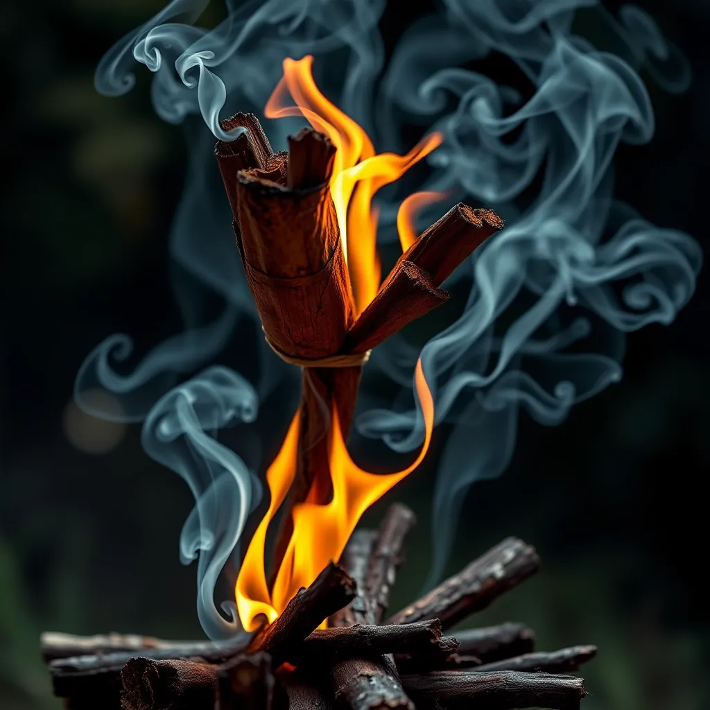 How to Properly Use an Extra Large Cedar Smudge Bundle : MysteryLores