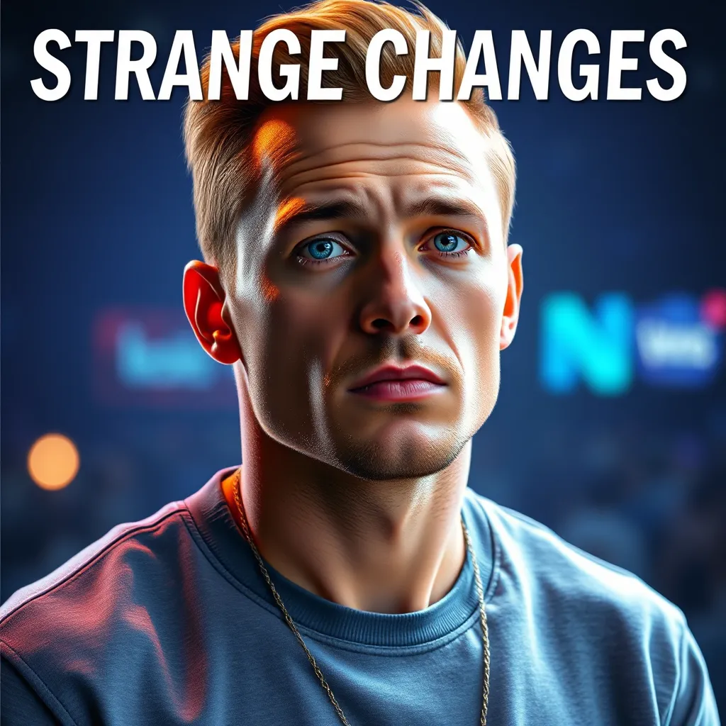 Strange Changes: Is This Celebrity Altering His Appearance? : MysteryLores