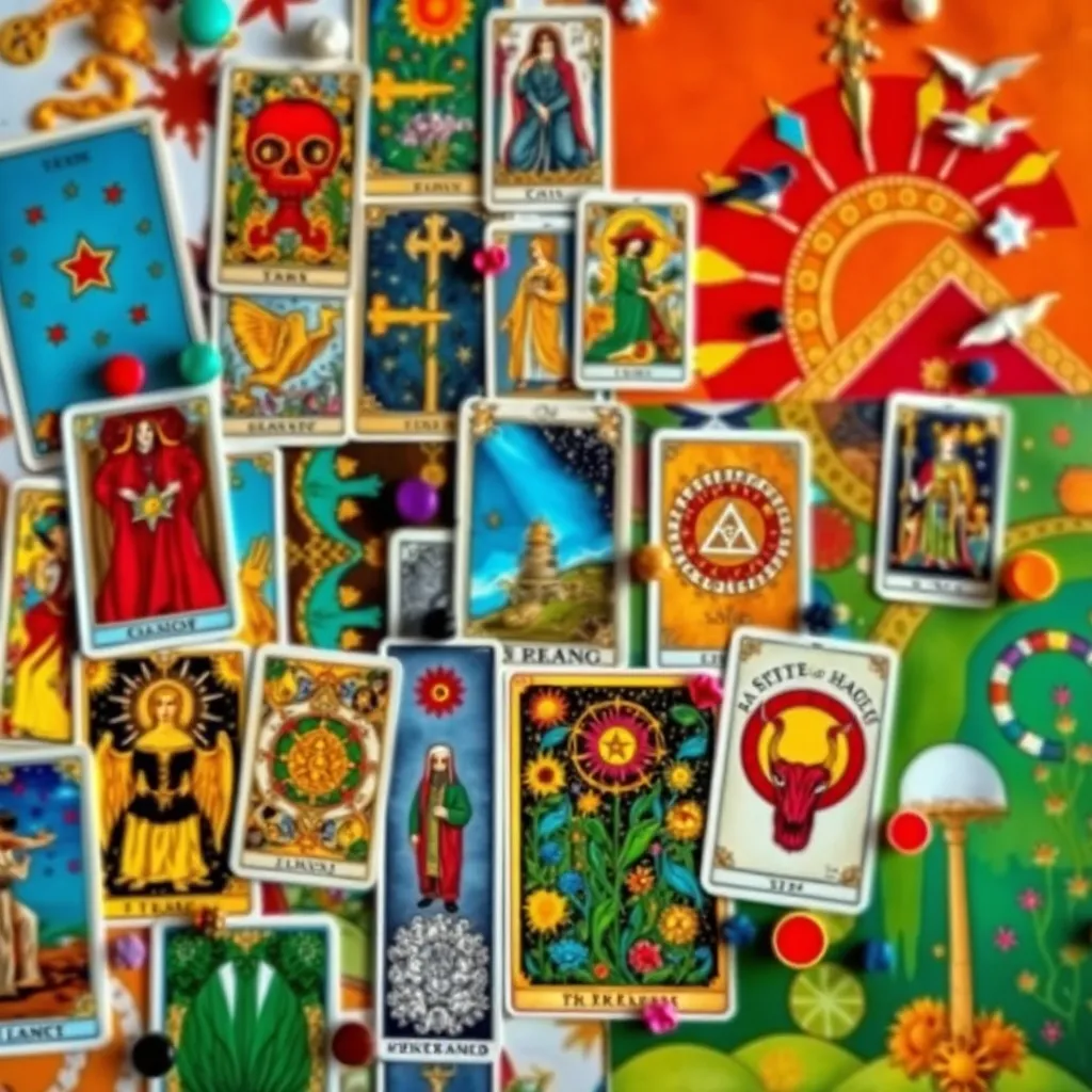 Unveiling the Unique Tarot Card Collage Art : MysteryLores