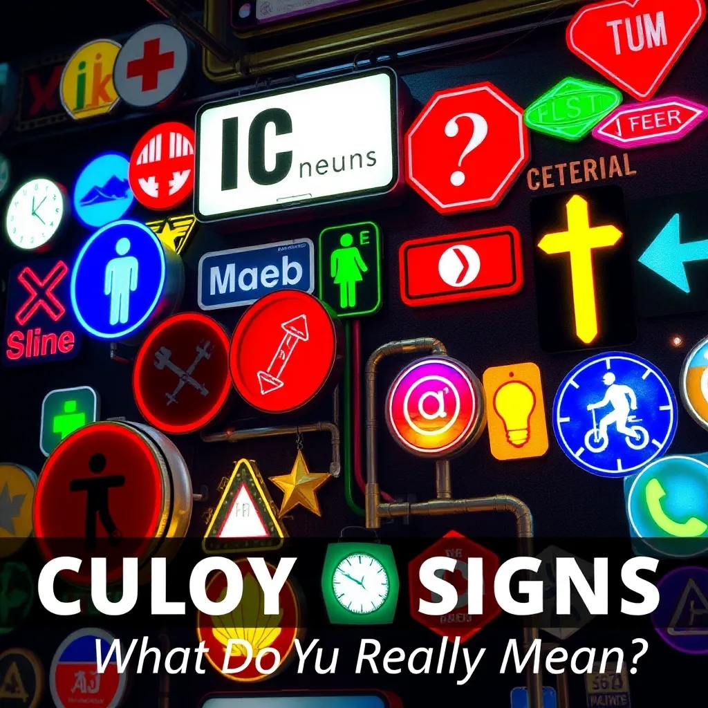 Curious Signs: What Do They Really Mean? 🤪 : MysteryLores