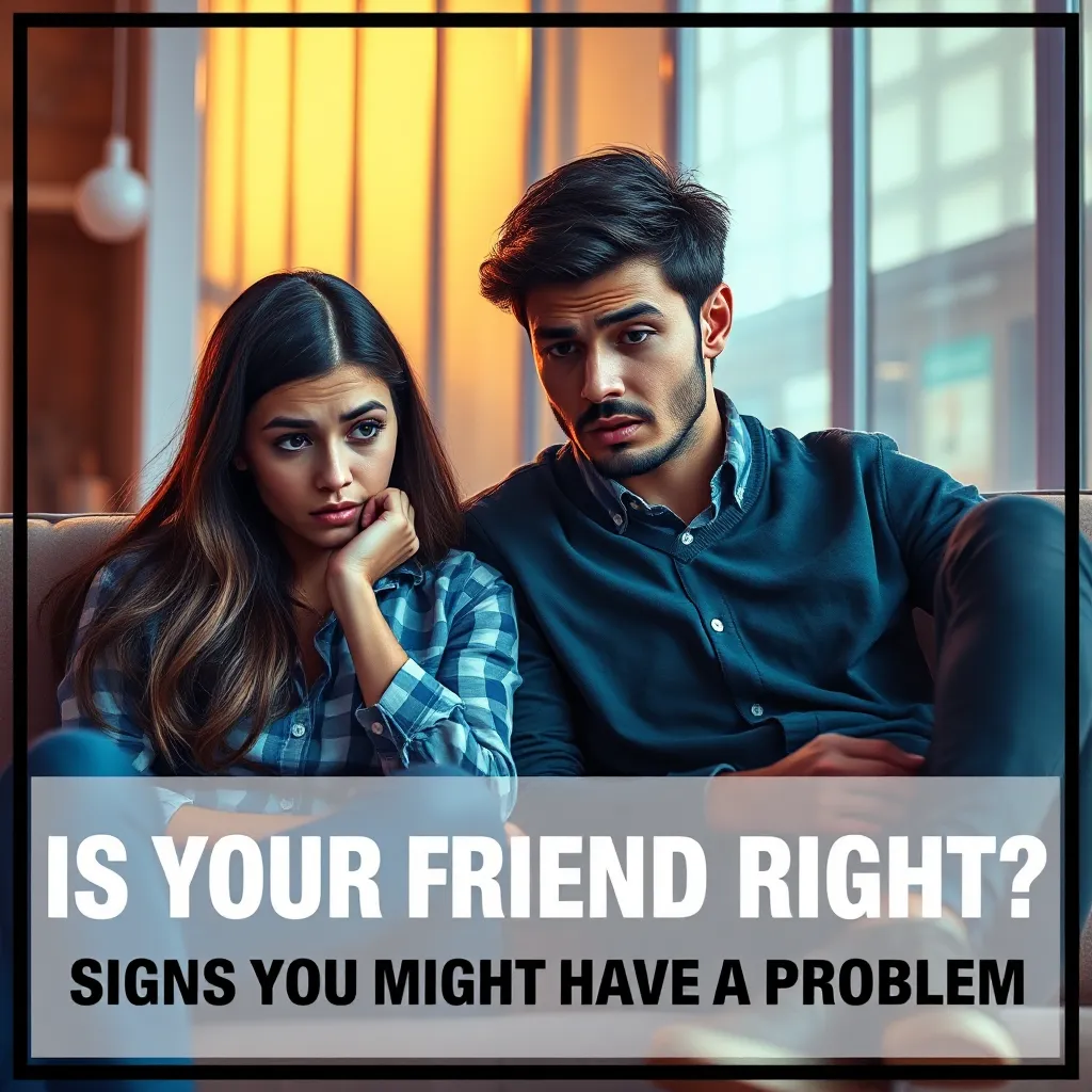 Is Your Friend Right? Signs You Might Have a Problem : MysteryLores