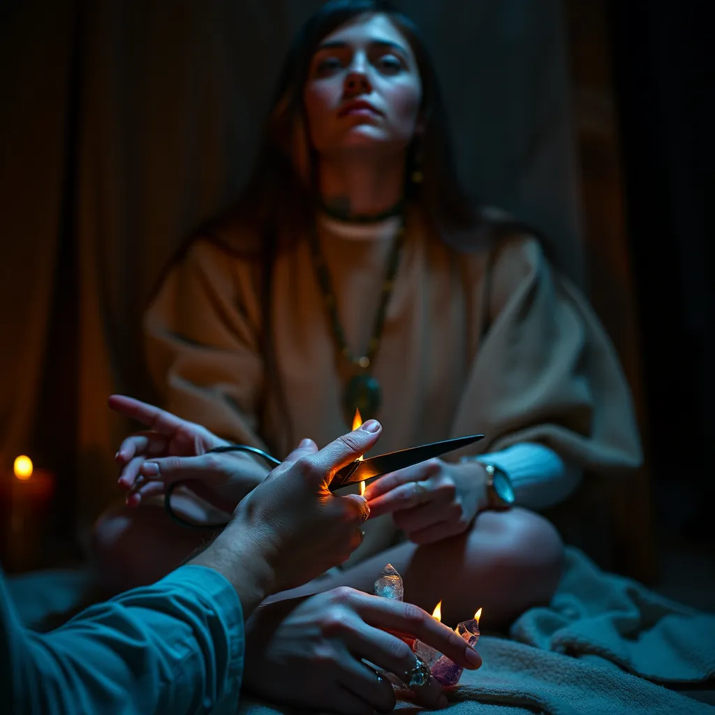 Exploring Non-Fire Methods for Cord Cutting Rituals : MysteryLores