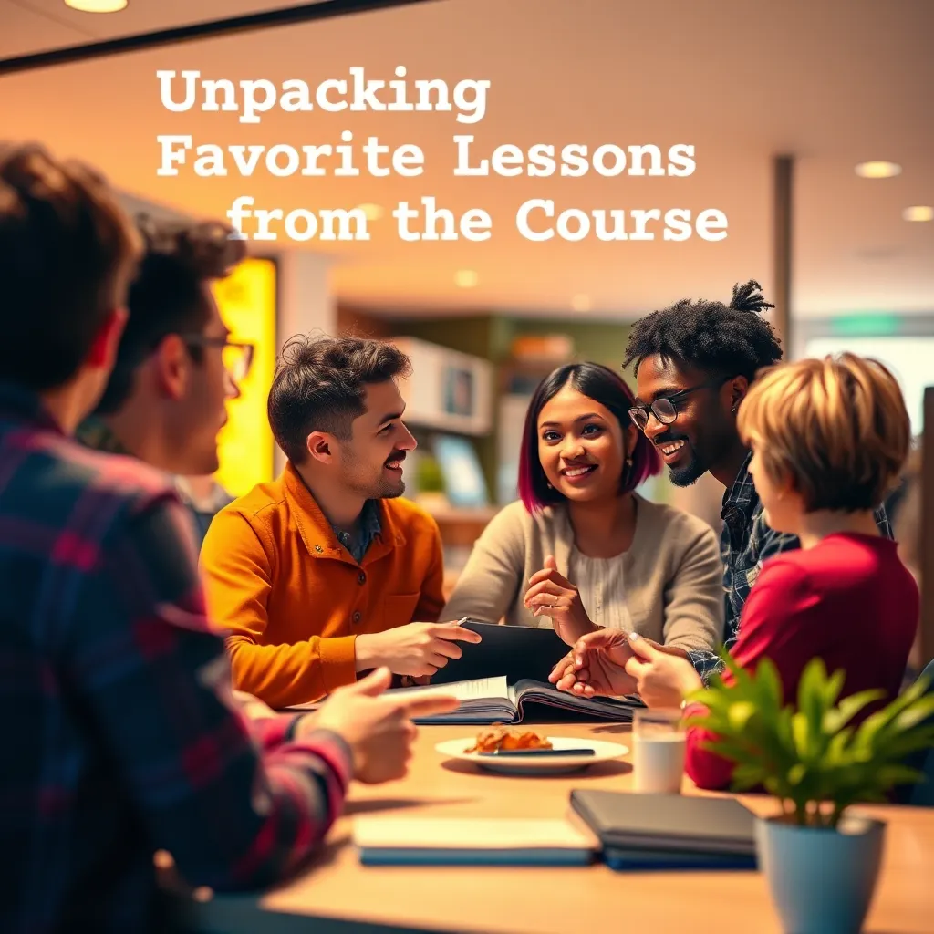 Unpacking Favorite Lessons from the Course : MysteryLores