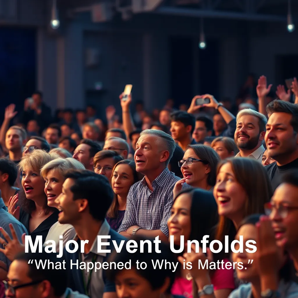 Major Event Unfolds: What Happened and Why It Matters : MysteryLores