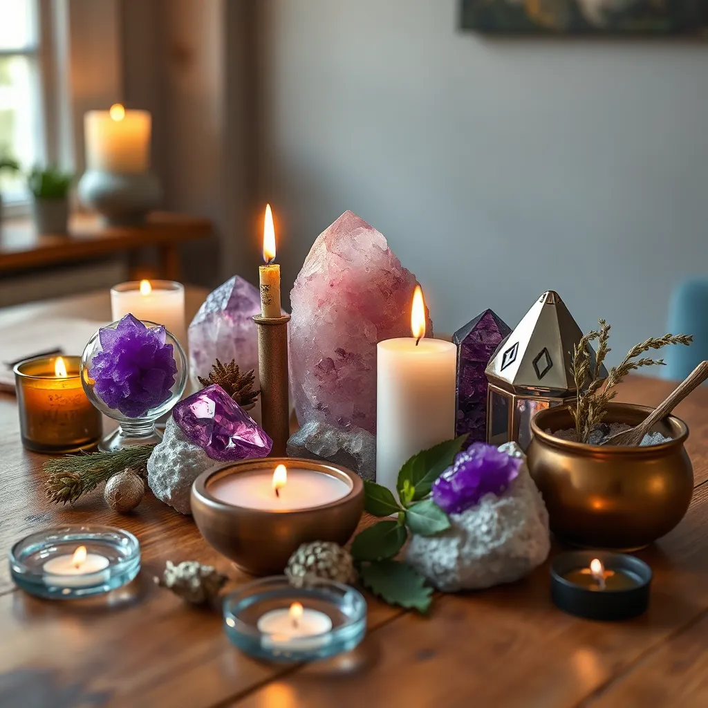 Exploring Crystals, Candles, and Herbs for Protection : MysteryLores