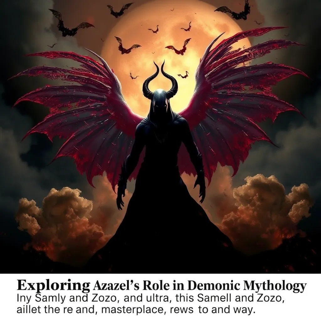 Exploring Azazel's Role in Demonic Mythology : MysteryLores