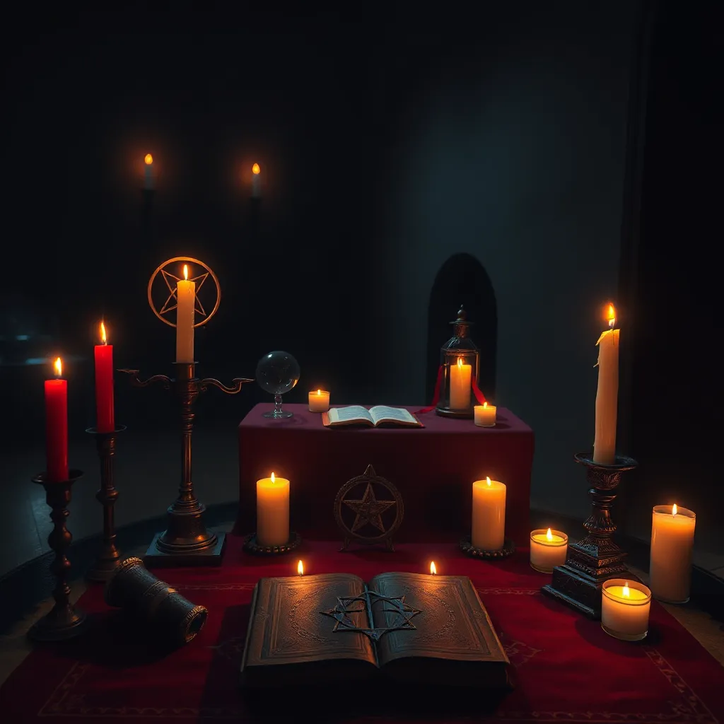 Occult Ritual Scene Exploring the Push for Belief in Occult Sacrifices : MysteryLores