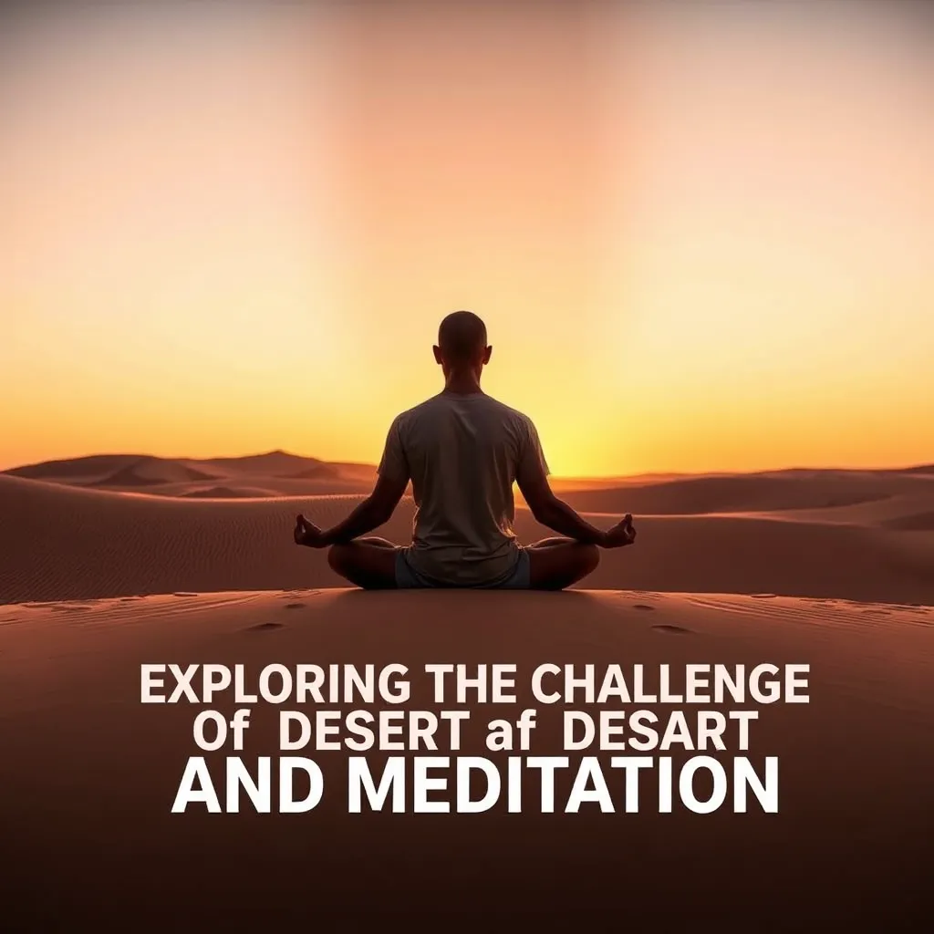 Exploring the Challenges of Desert and Cave Meditation : MysteryLores