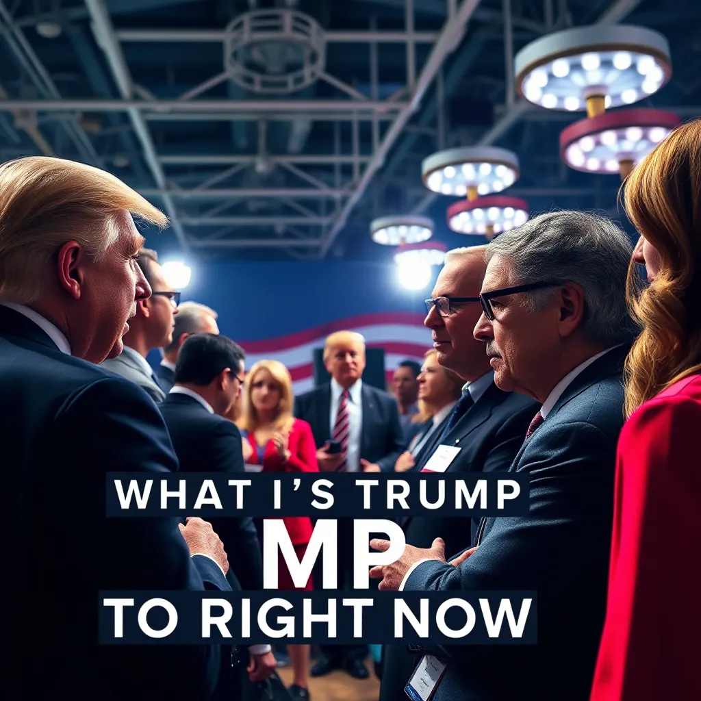Trump Up What is Trump Up to Right Now? People Weigh In : MysteryLores