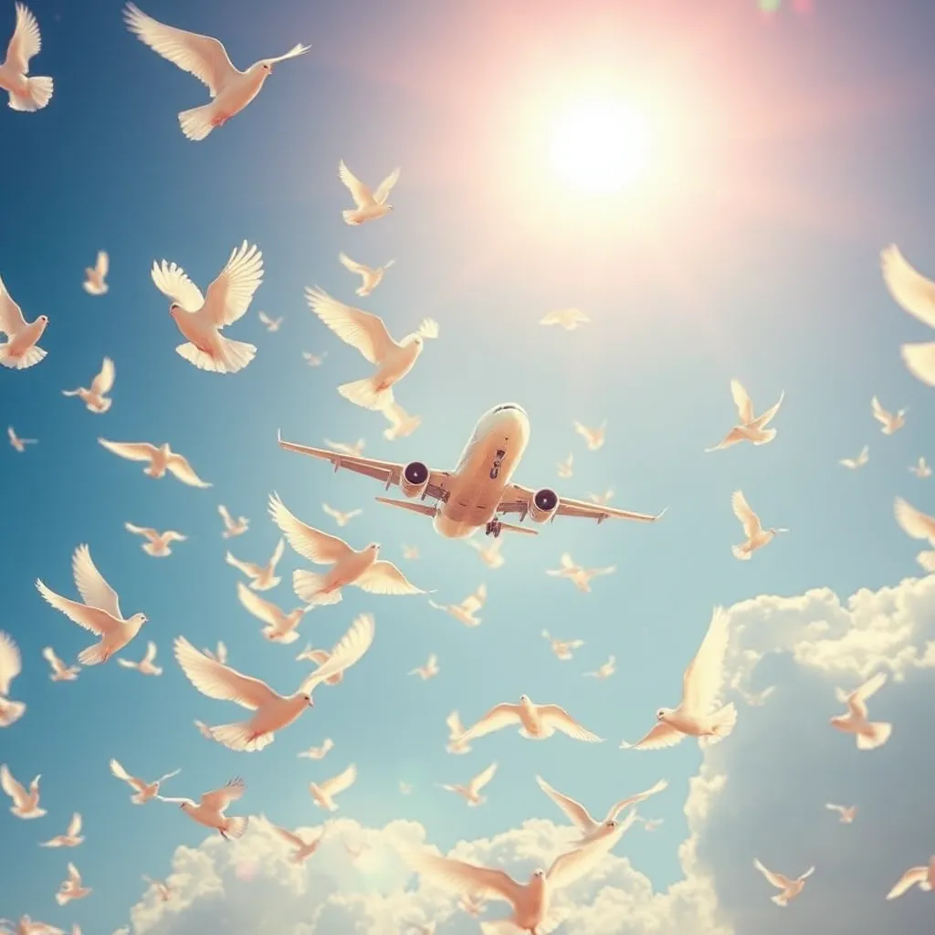 Exciting Dream of Doves Falling from a Plane : MysteryLores
