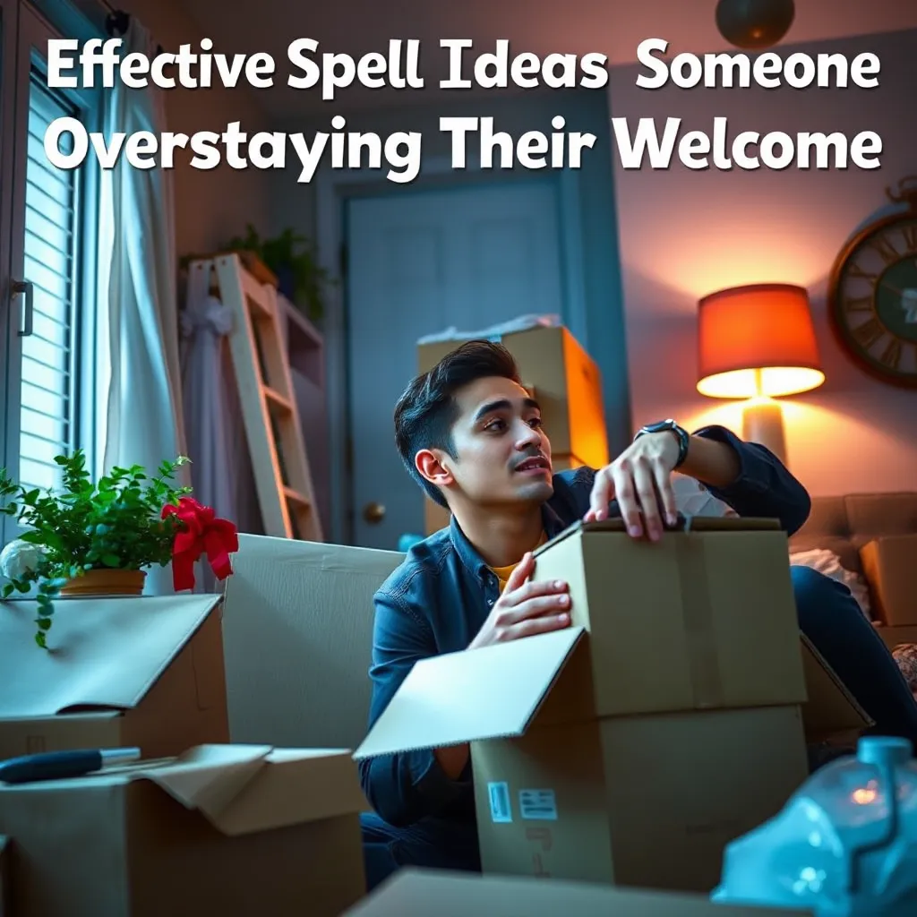 Effective Spell Ideas for Someone Overstaying Their Welcome : MysteryLores