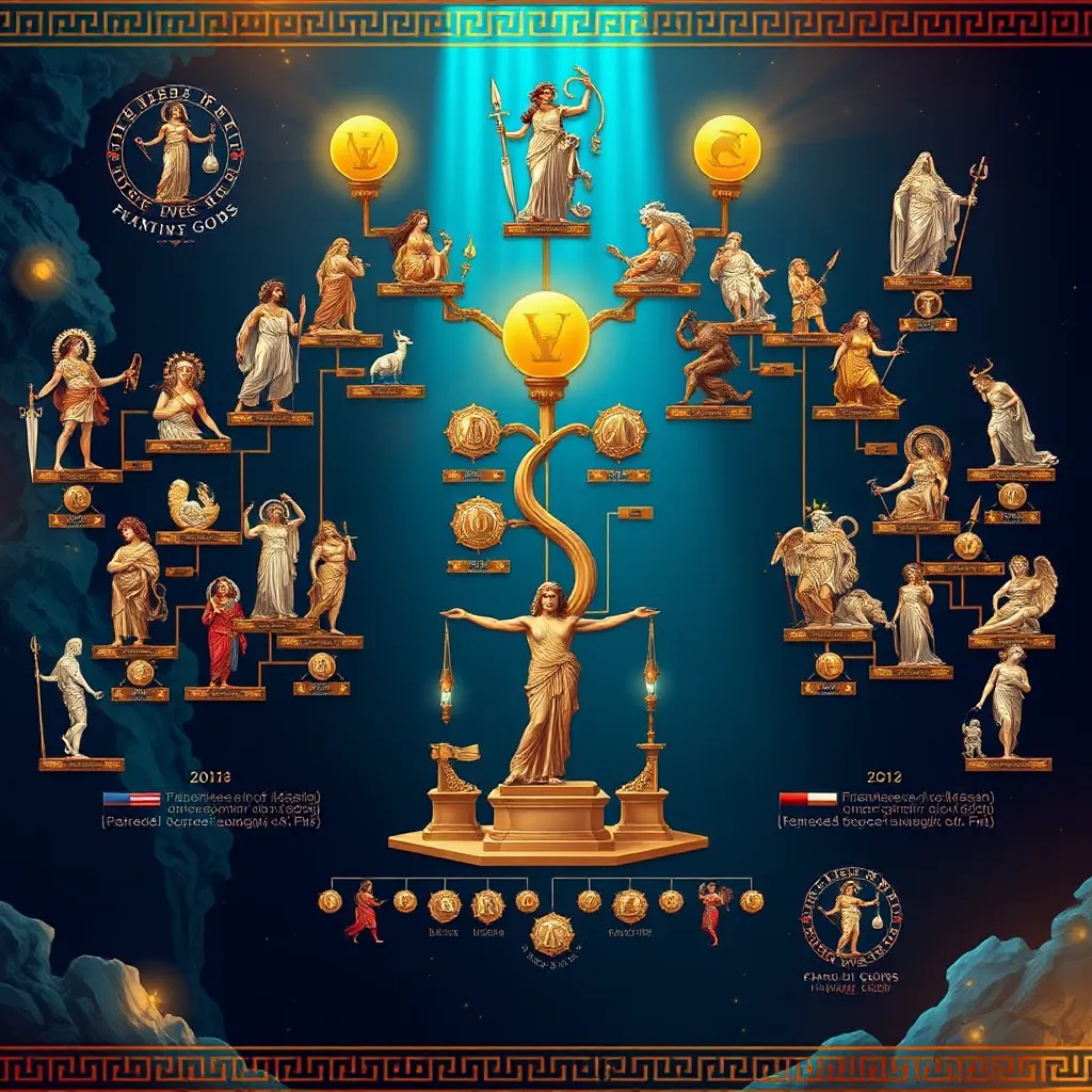 Exploring Family Trees of Greek Gods in Hesiod's Theogony : MysteryLores