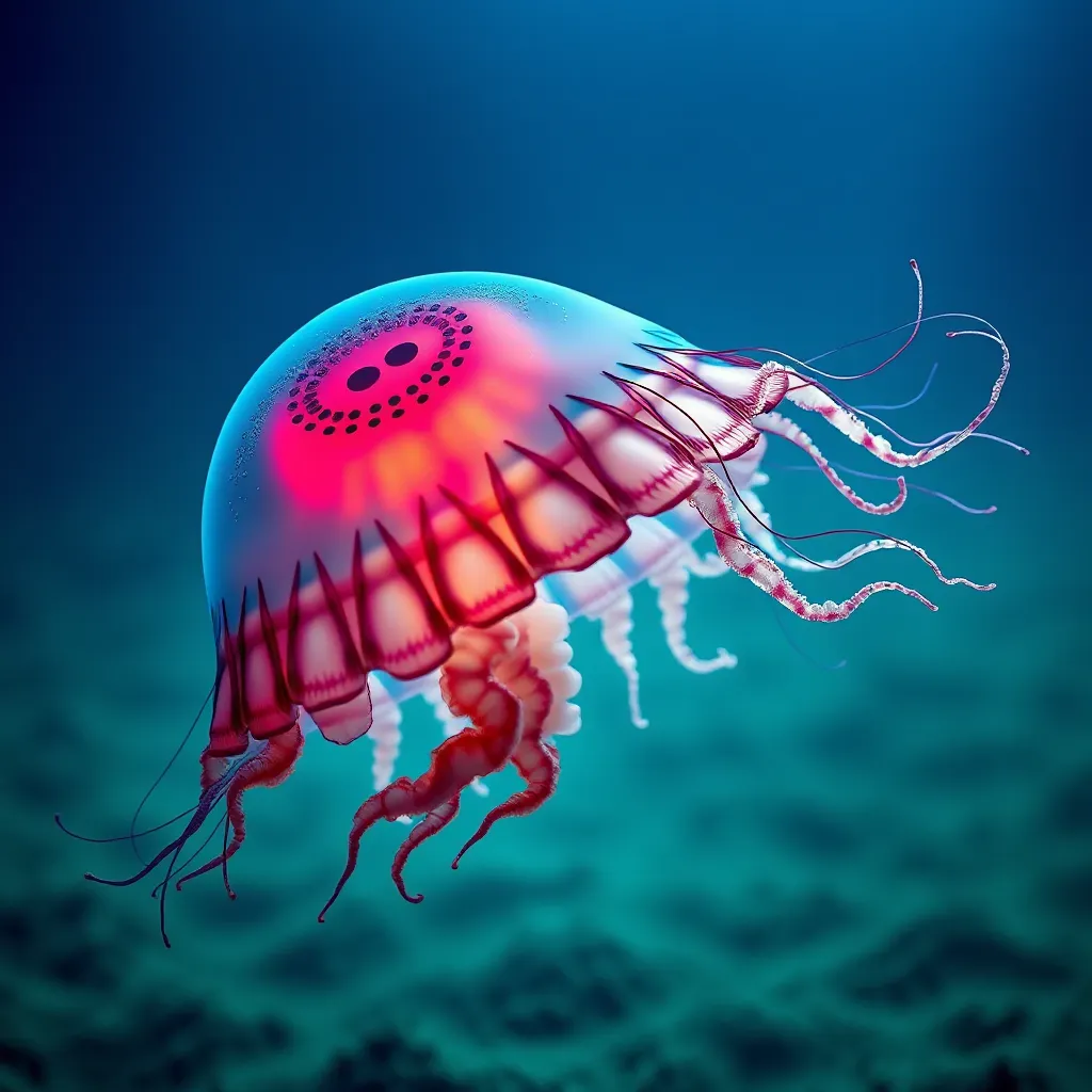Giant Phantom Jellyfish Captured on Film Near Argentina : MysteryLores