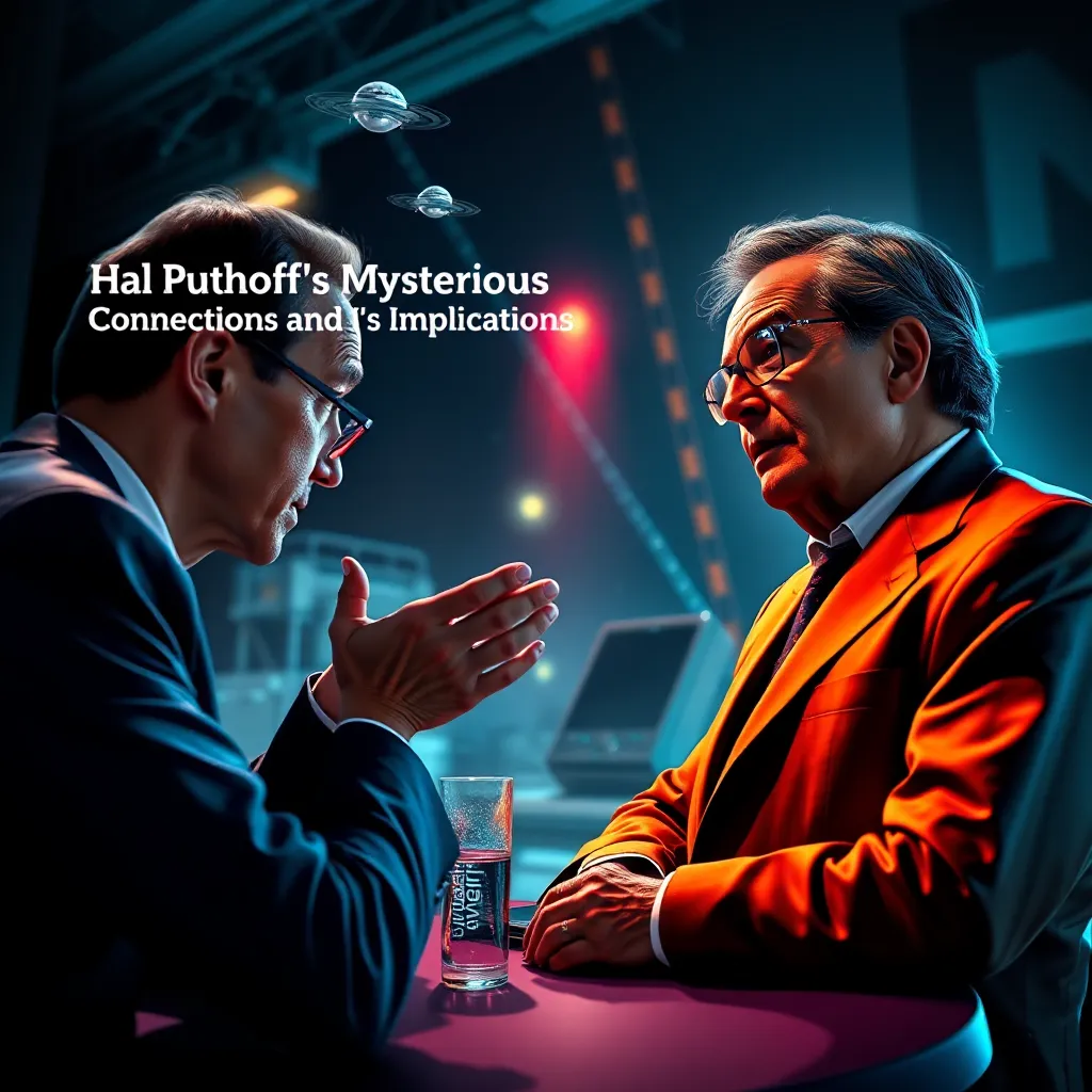 Hal Edwards Hal Puthoff's Mysterious Connections and Their Implications : MysteryLores