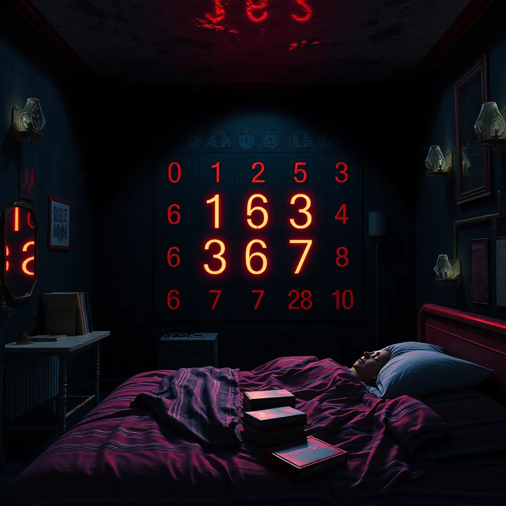 Red Numbers Haunting: A Dream Turned Nightmare : MysteryLores