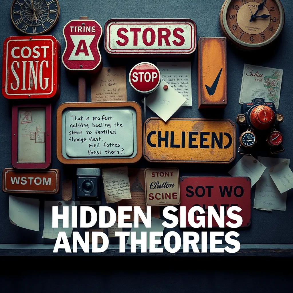 Nostalgia for the Days of Hidden Signs and Theories : MysteryLores