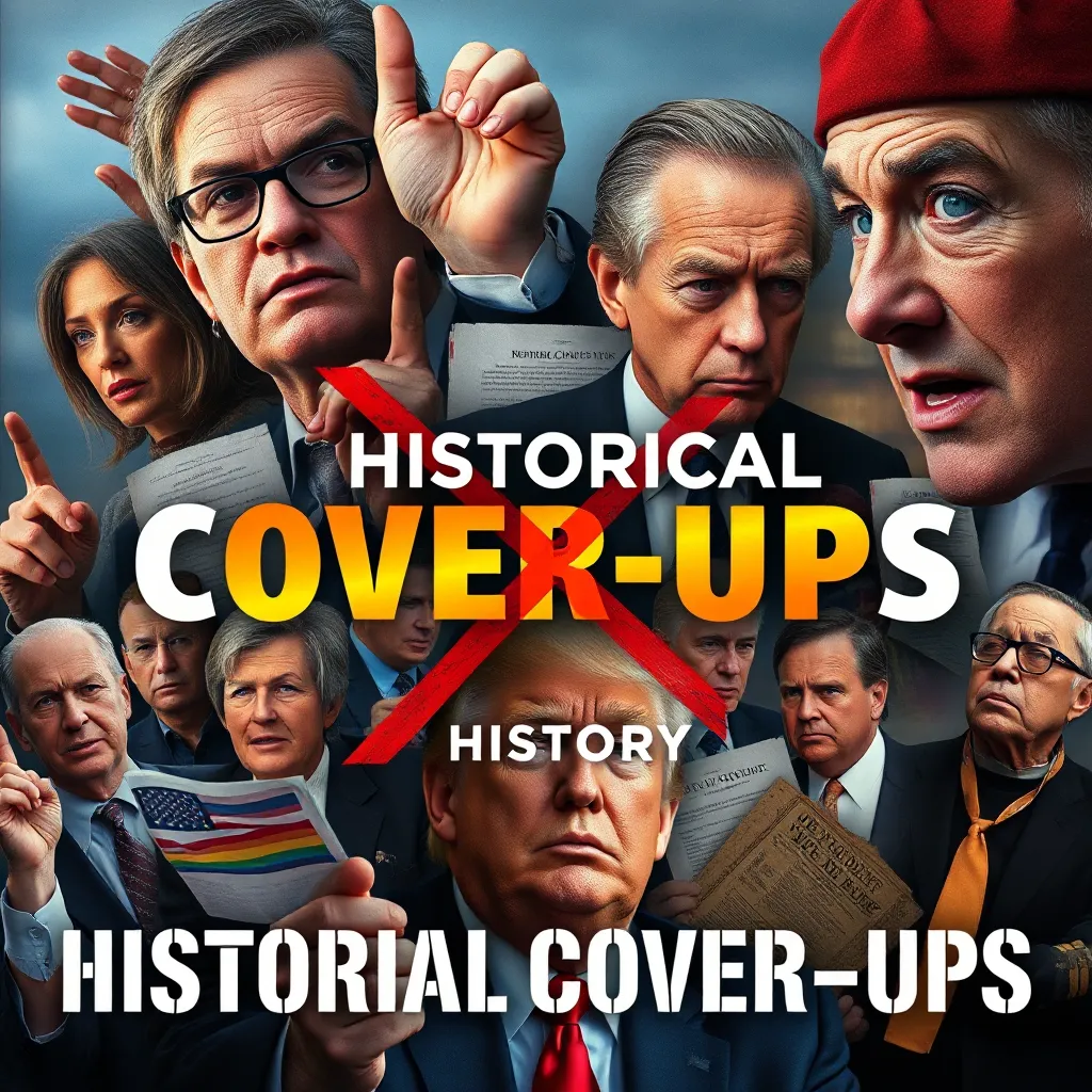 An image highlighting historical cover-ups