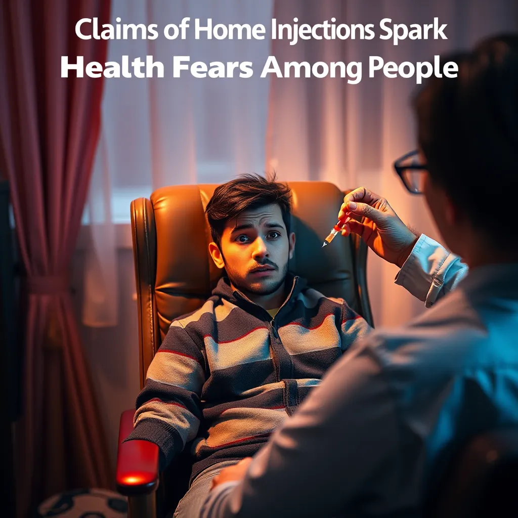 Claims of Home Injections Spark Health Fears Among People : MysteryLores