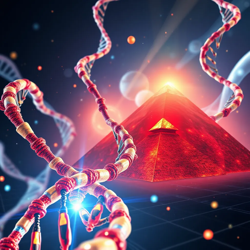Unlocking the Secrets of Human DNA and Pyramids : MysteryLores