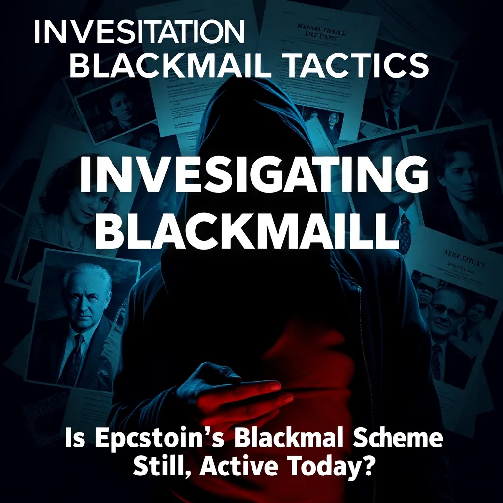 Is Epstein's Blackmail Scheme Still Active Today? MysteryLores