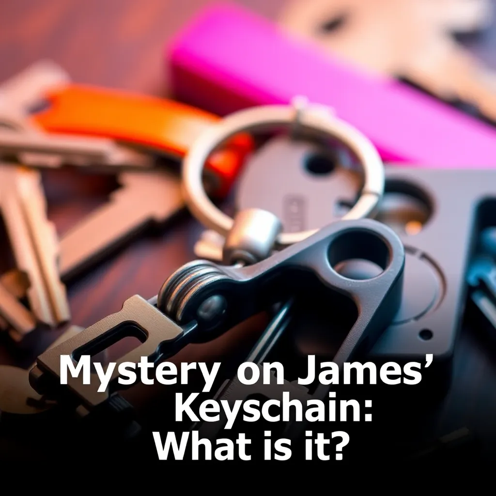 Mystery Object on James’ Keychain: What Is It? : MysteryLores