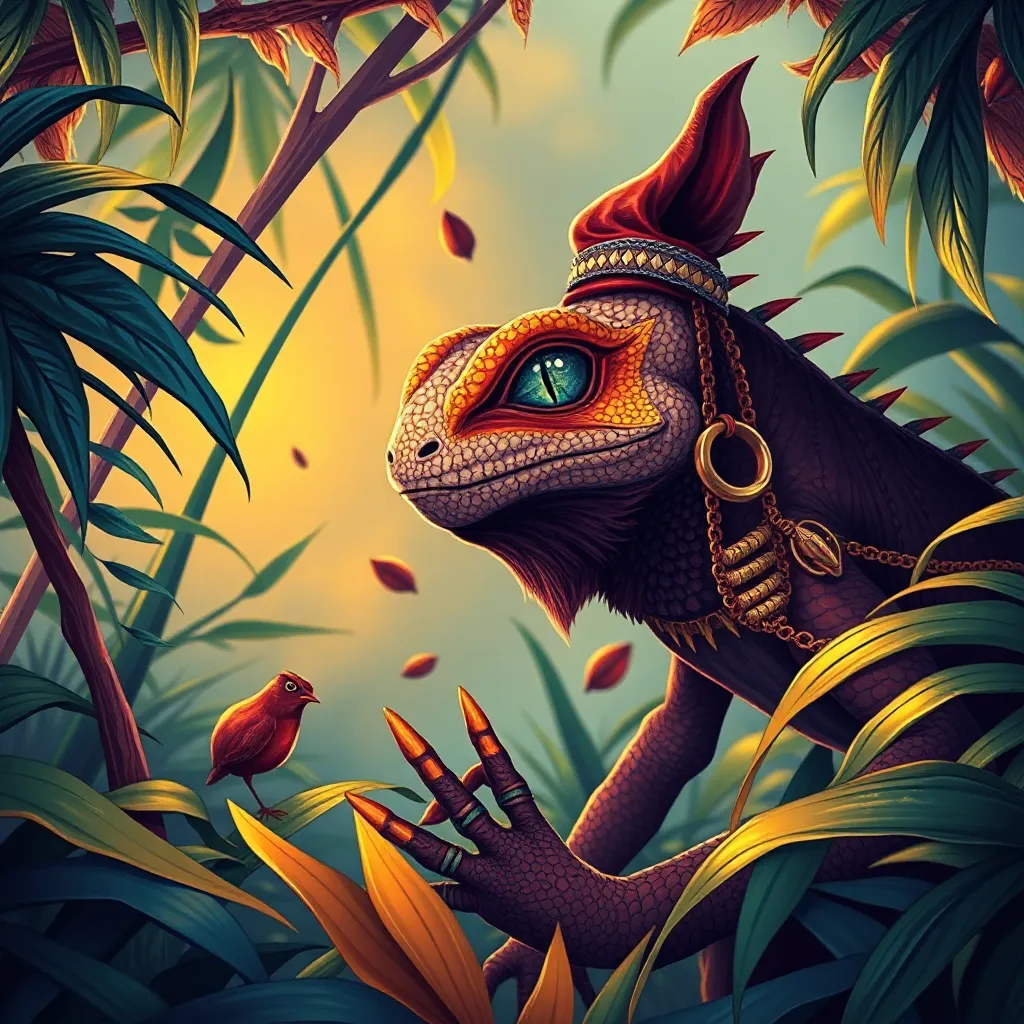 Exploring the Lizard-Man of Xhosha and Zulu Folklore : MysteryLores