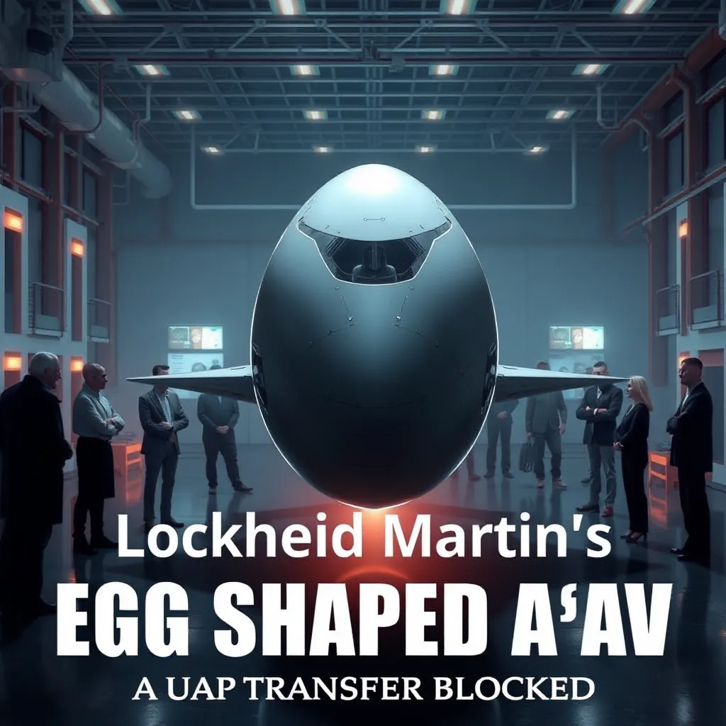 Lockheed Martins Egg Shaped AAV: A UAP Transfer Blocked : MysteryLores