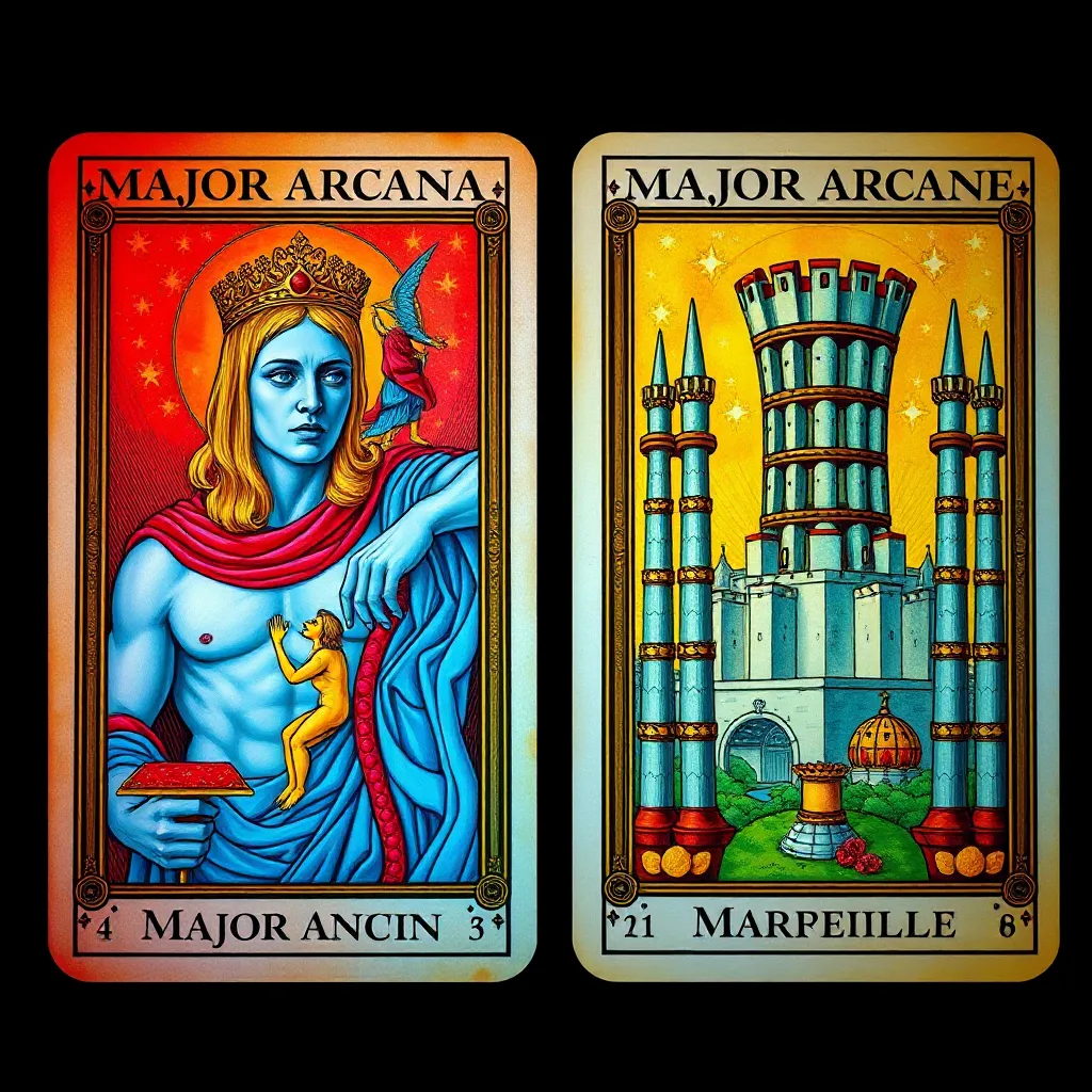 Comparing Major Arcana Interpretations: Marseilles vs. RWS : MysteryLores