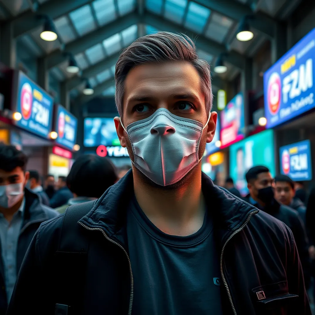 Why Is This Man Wearing a Mask? The Truth Revealed : MysteryLores