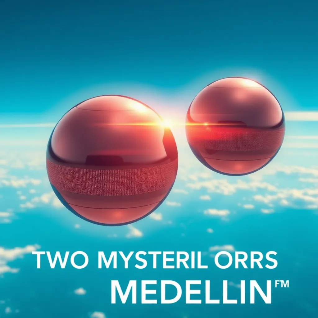 Two Mysterious Metallic Orbs Sighted Over Medellin : MysteryLores