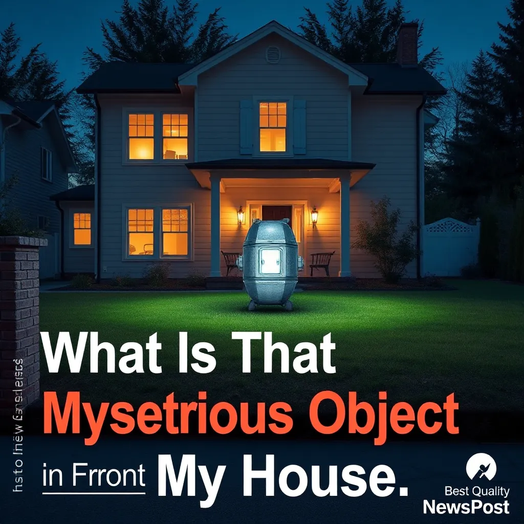 What Is That Mysterious Object in Front of My House? : MysteryLores