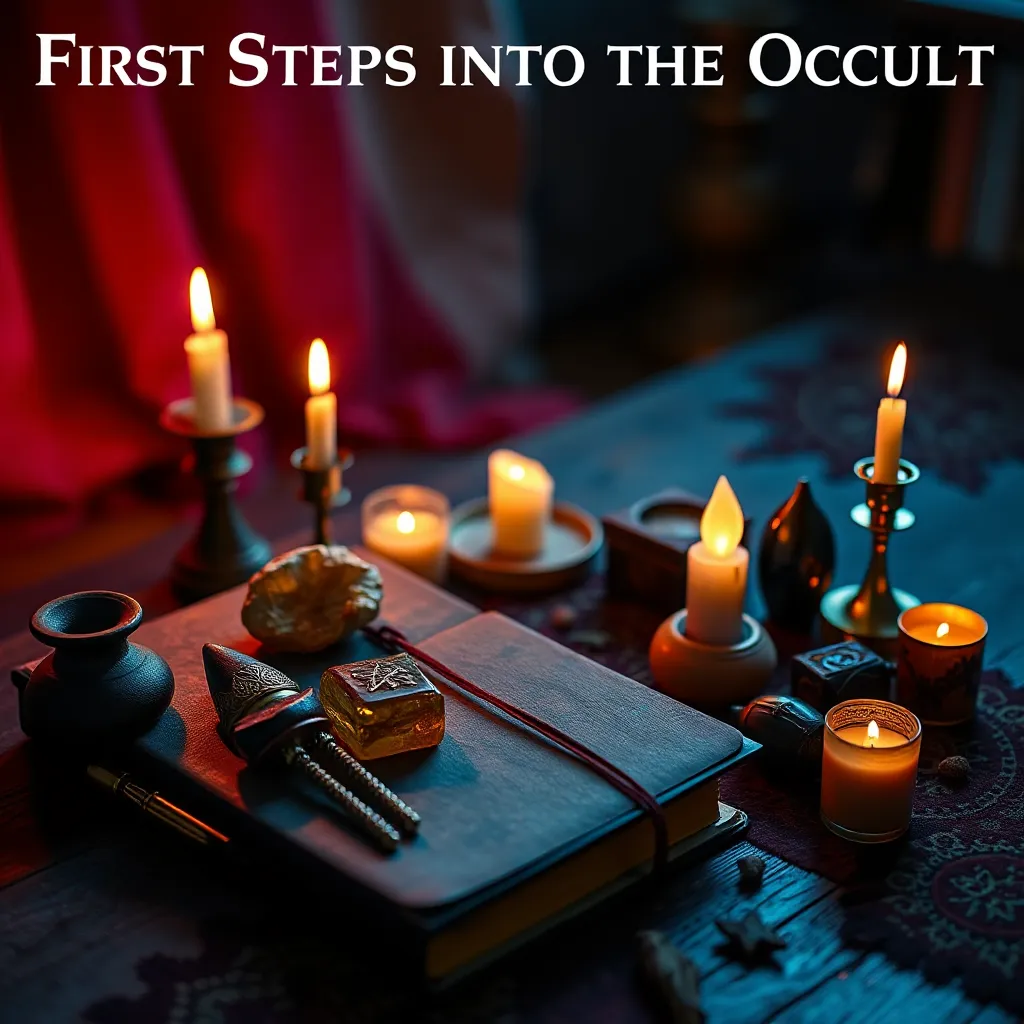 Occolt Ritual First Steps into the Occult: Simple Rituals for Skeptics : MysteryLores