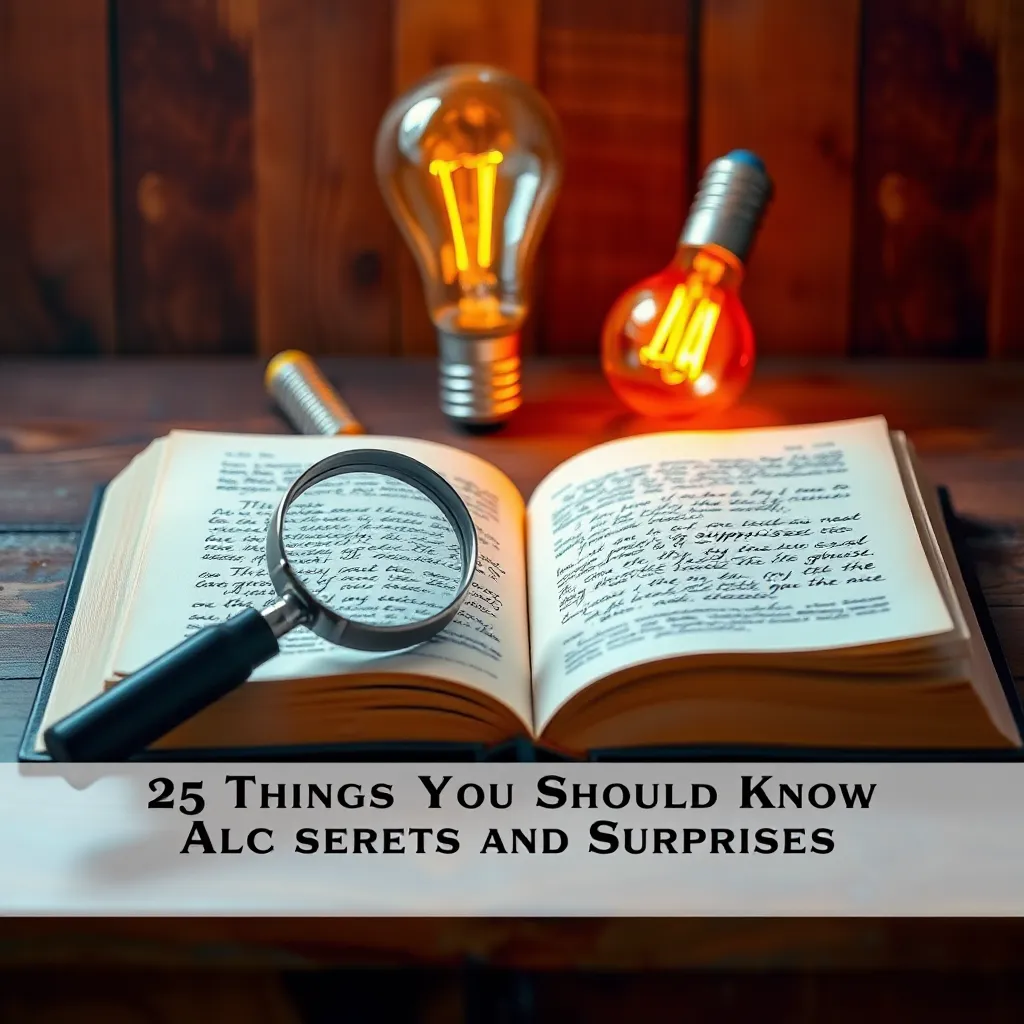 25 Things You Should Know About Secrets and Surprises : MysteryLores