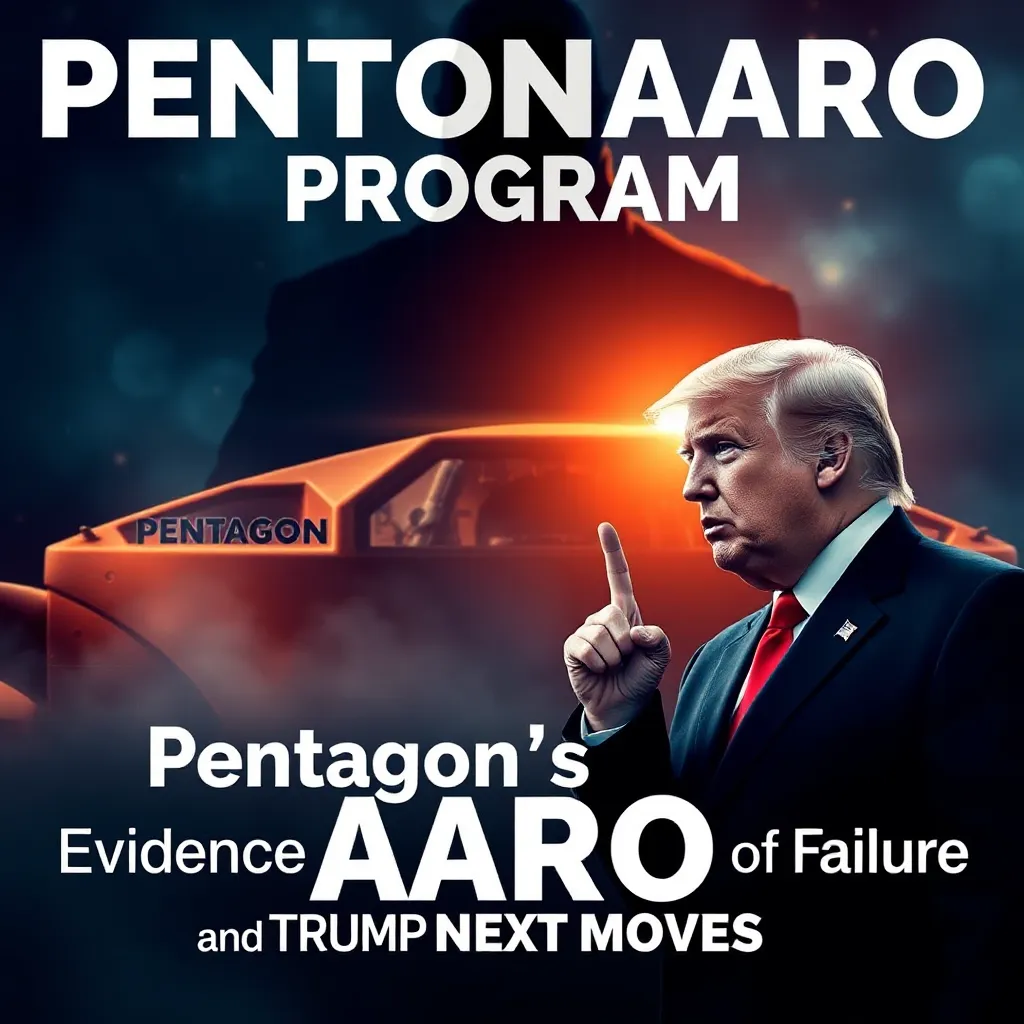 Pentagon's AARO: Evidence of Failure and Trump's Next Moves : MysteryLores