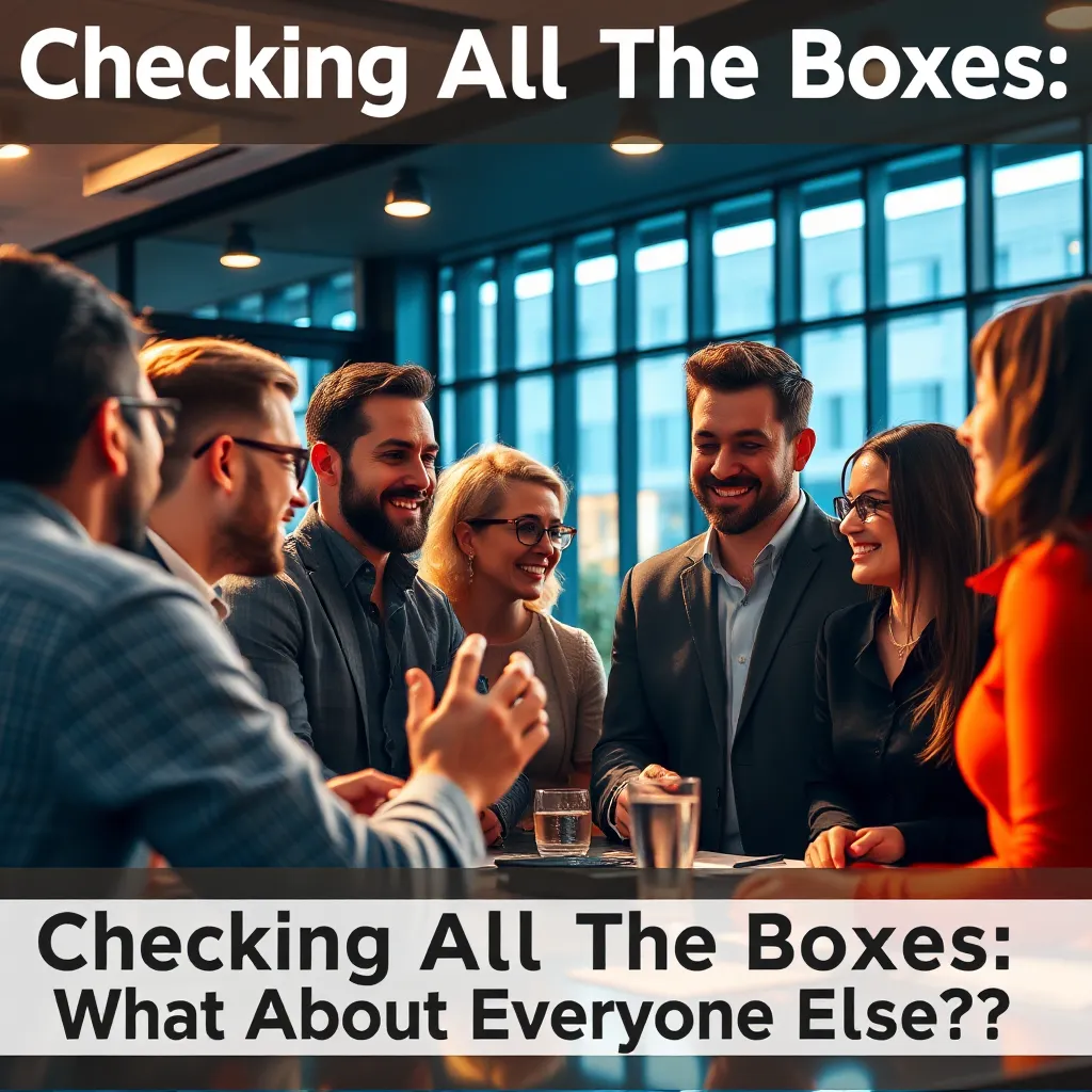 Checking All the Boxes: What About Everyone Else? : MysteryLores
