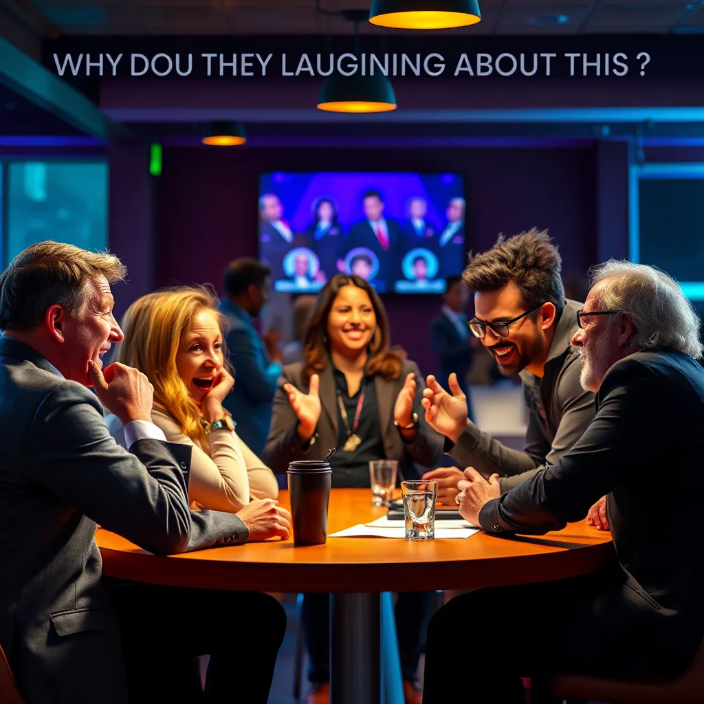 Public Outcry Why Are They Laughing About This? MysteryLores