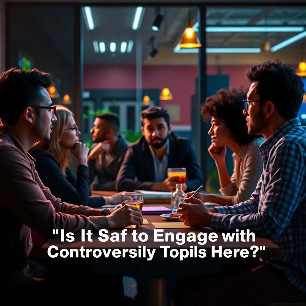 Is It Safe to Engage with Controversial Topics Here? : MysteryLores