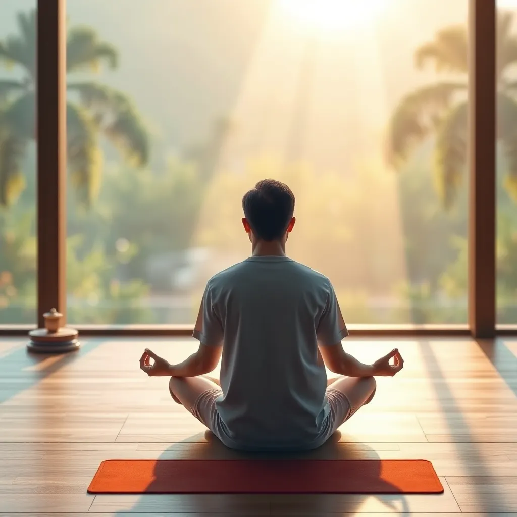 Illustration of Christian Breathing Meditation Techniques