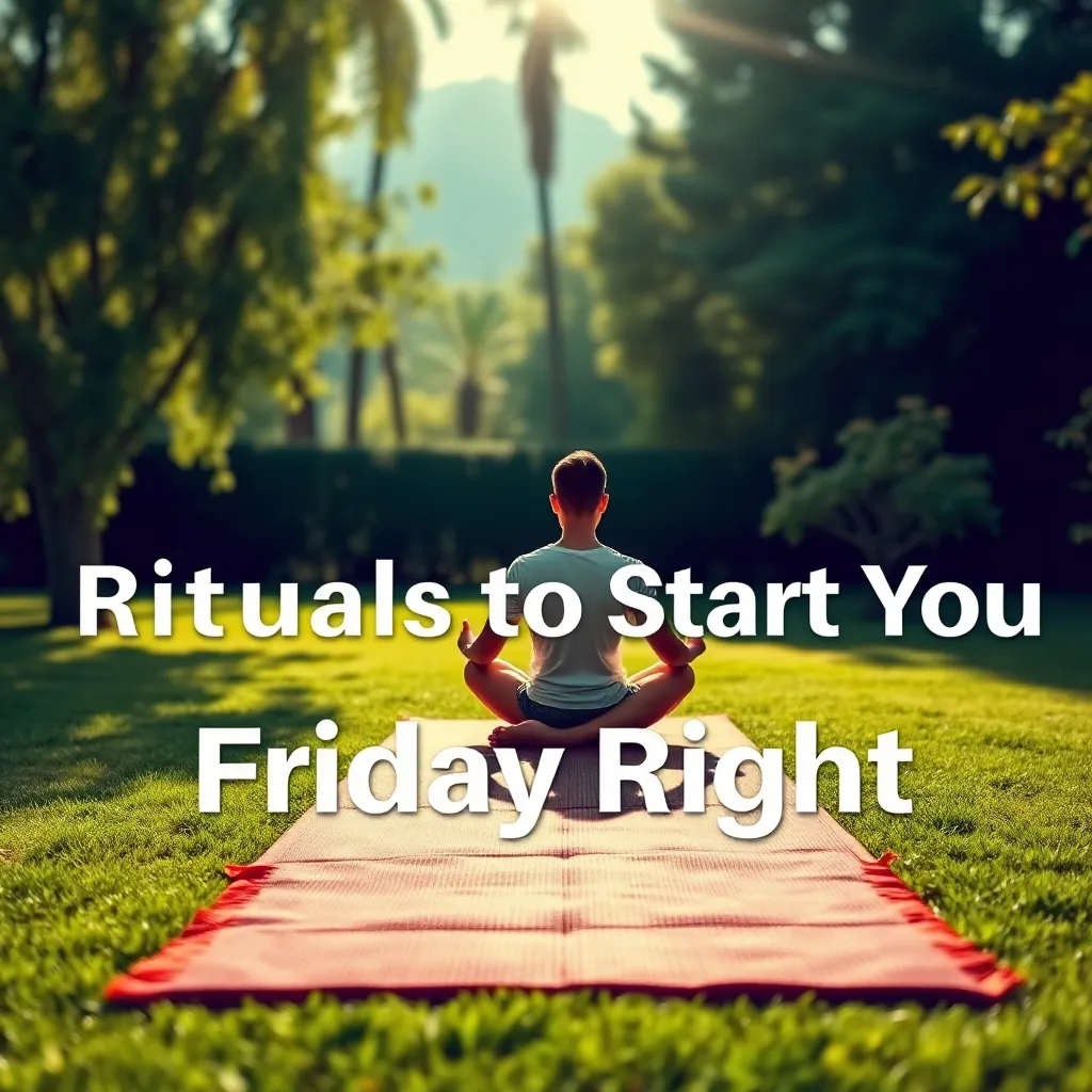 Work Friday Rituals Rituals to Start Your Friday Right: Tips and Ideas : MysteryLores