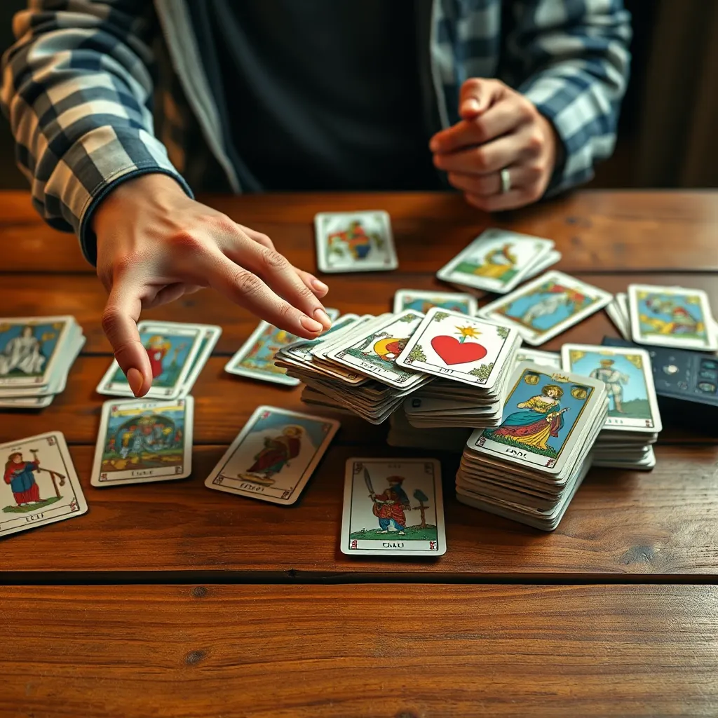 Master the Art of Shuffling Tarot Cards Like a Pro : MysteryLores