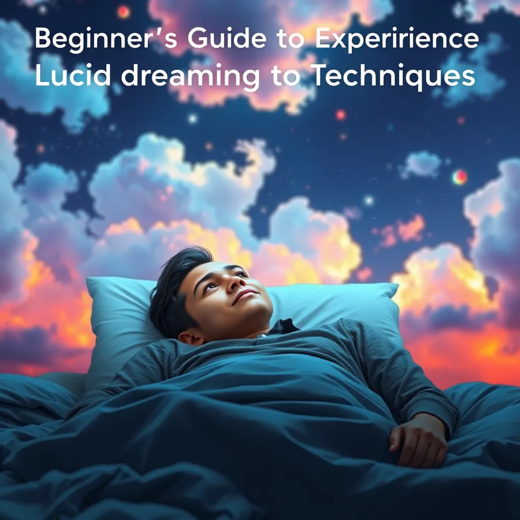 Beginner's Guide to Experiencing Lucid Dreaming Techniques : MysteryLores
