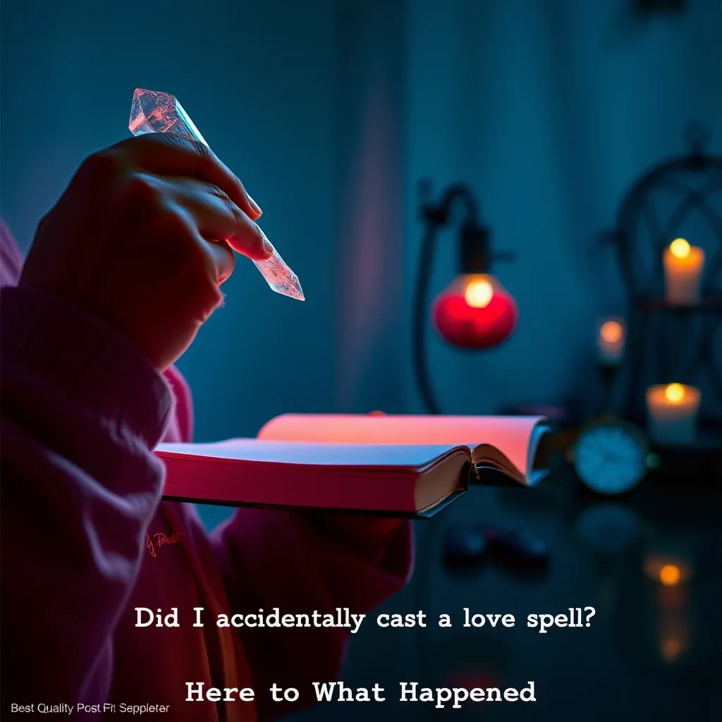 Did I Accidentally Cast a Love Spell? Here's What Happened : MysteryLores