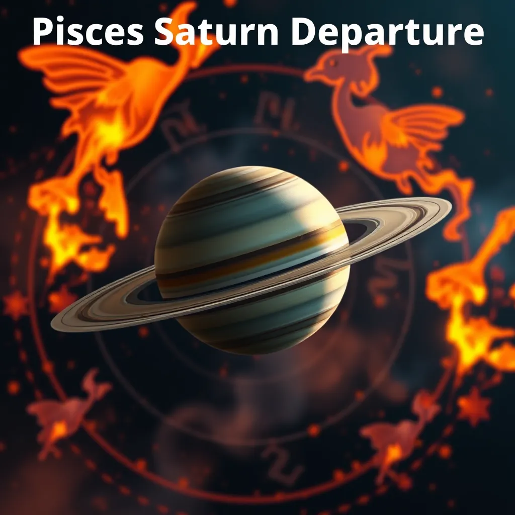 Mutable Fire Pisces Saturn Departure: Impact on Mutable and Fire Signs : MysteryLores