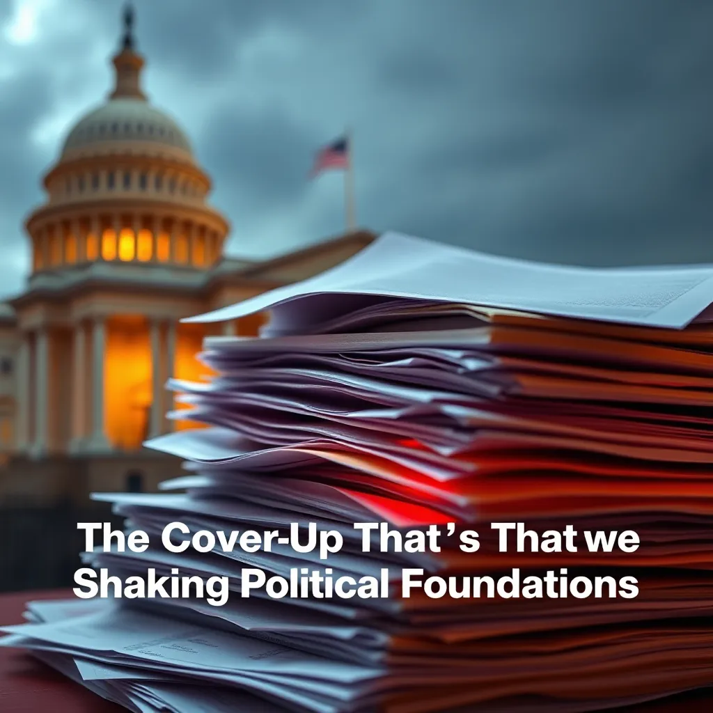 The CoverUp That’s Shaking Political Foundations MysteryLores
