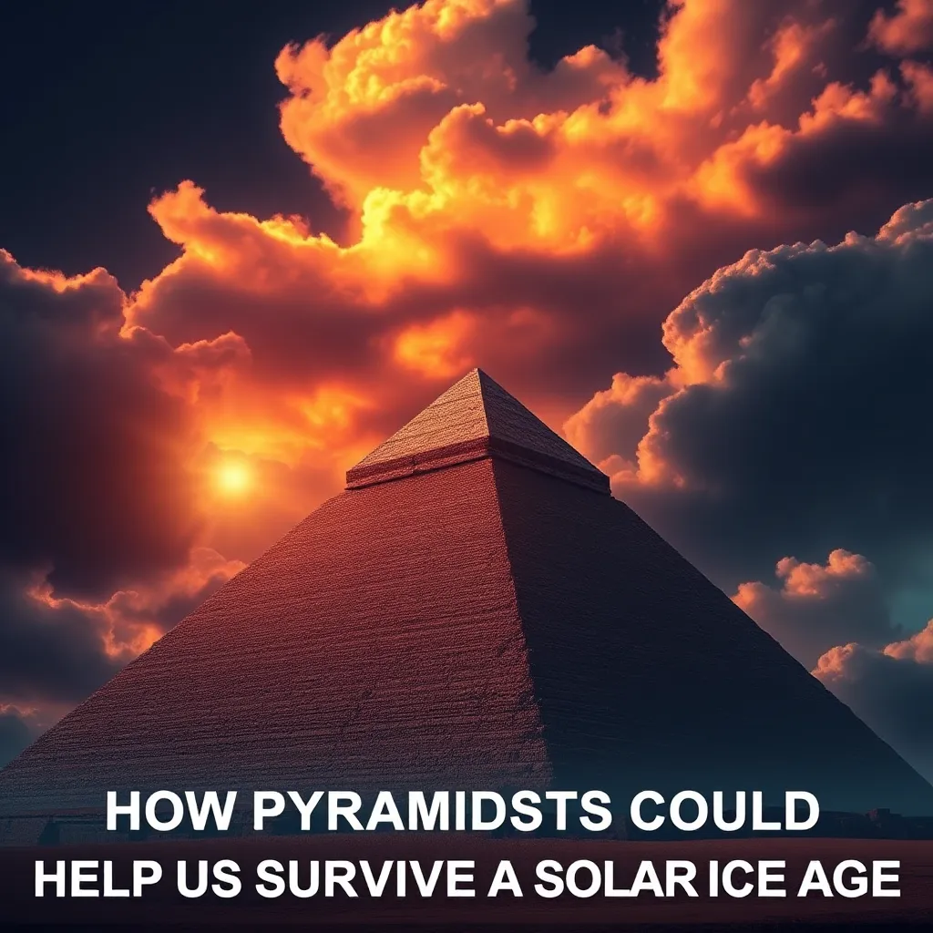 How Pyramids Could Help Us Survive a Solar Ice Age : MysteryLores