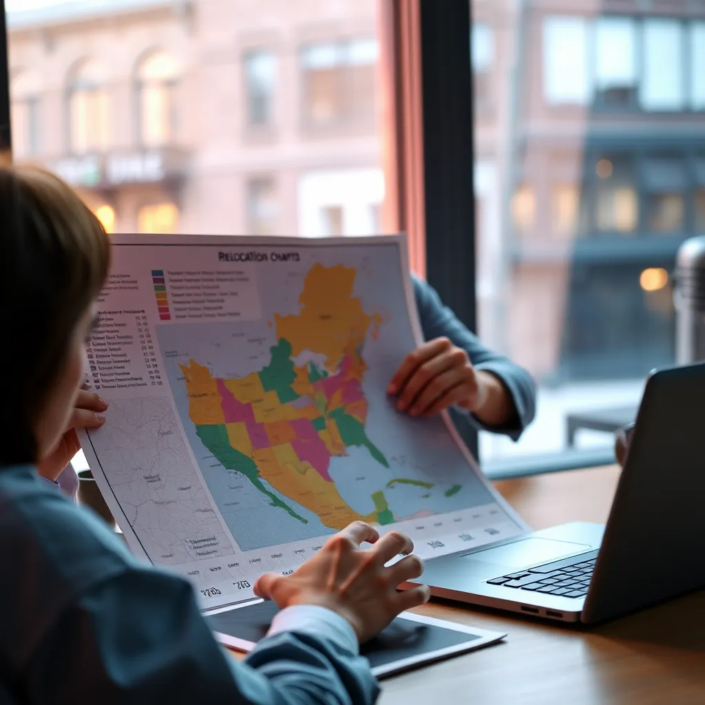 Finding the Best Place to Move How to Read Relocation Charts