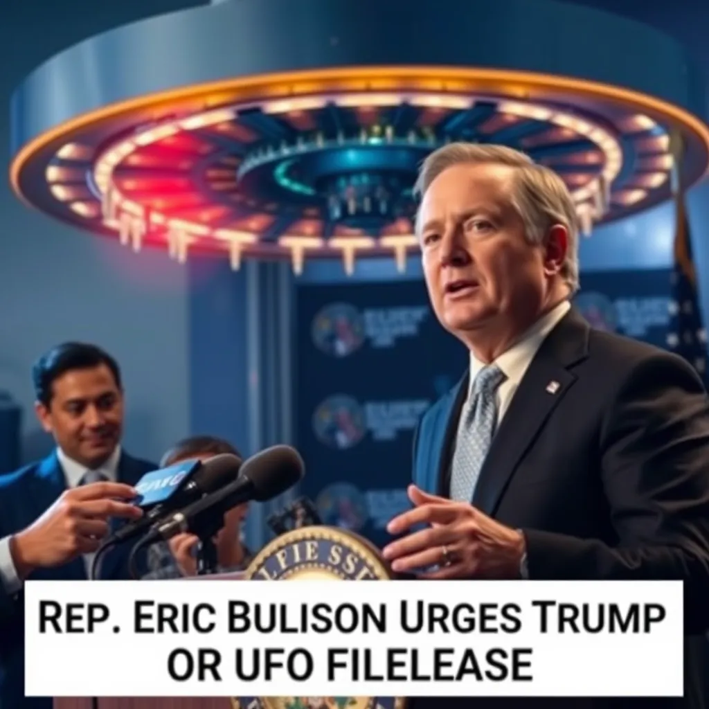 Rep. Eric Burlison Urges Trump for UFO Files Release : MysteryLores