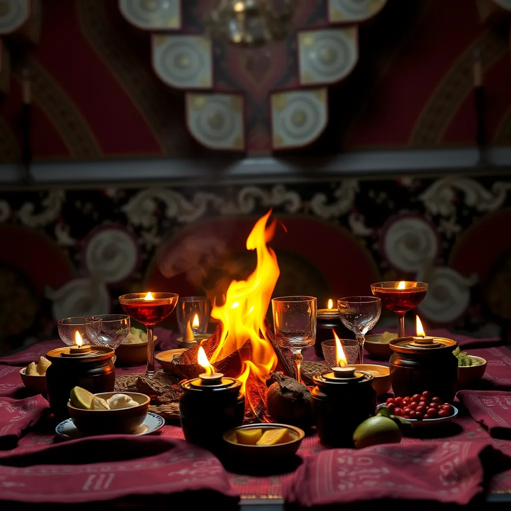 Meal Setting Ritual Creative Offerings: Rituals with Food and Drink : MysteryLores