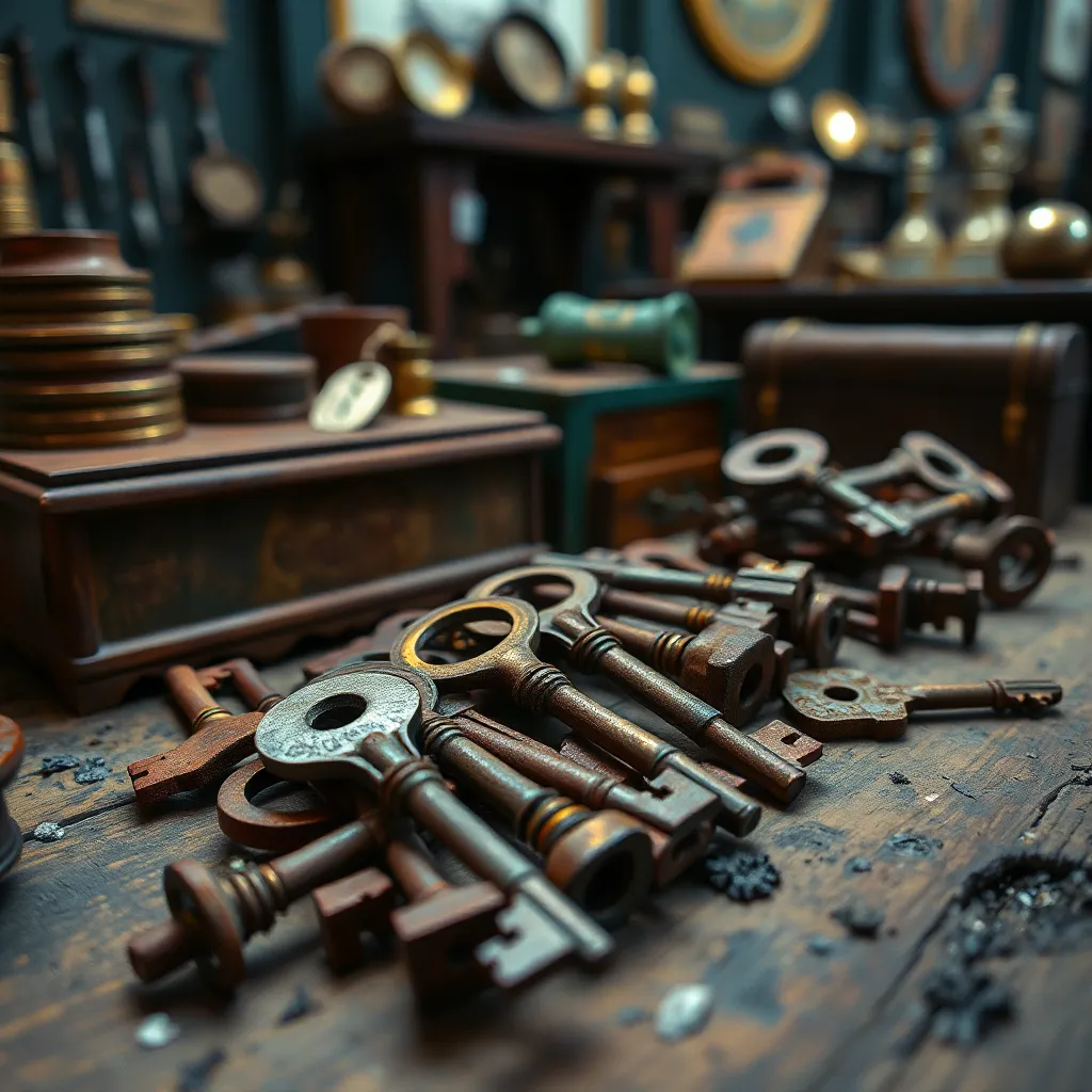 Exciting Find: Vintage Skeleton Keys Rediscovered : MysteryLores