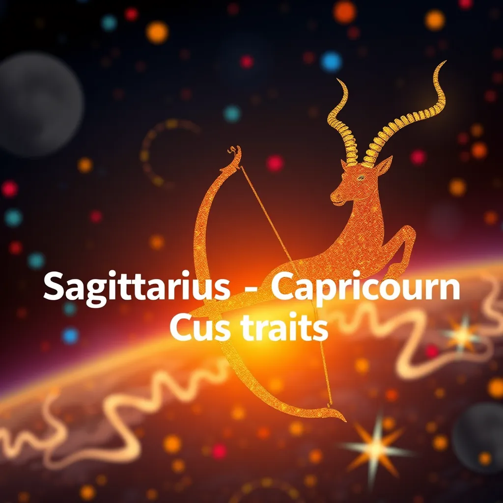Understanding Sagittarius-Capricorn Cusp Traits : MysteryLores
